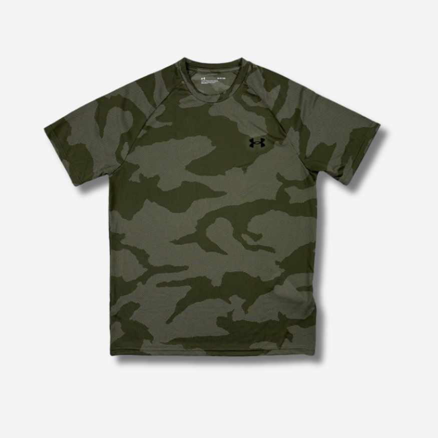 Ensemble short/t-shirt Under Kaki
