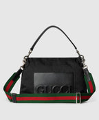 Sac à bandoulière en toile GG grand format - #1