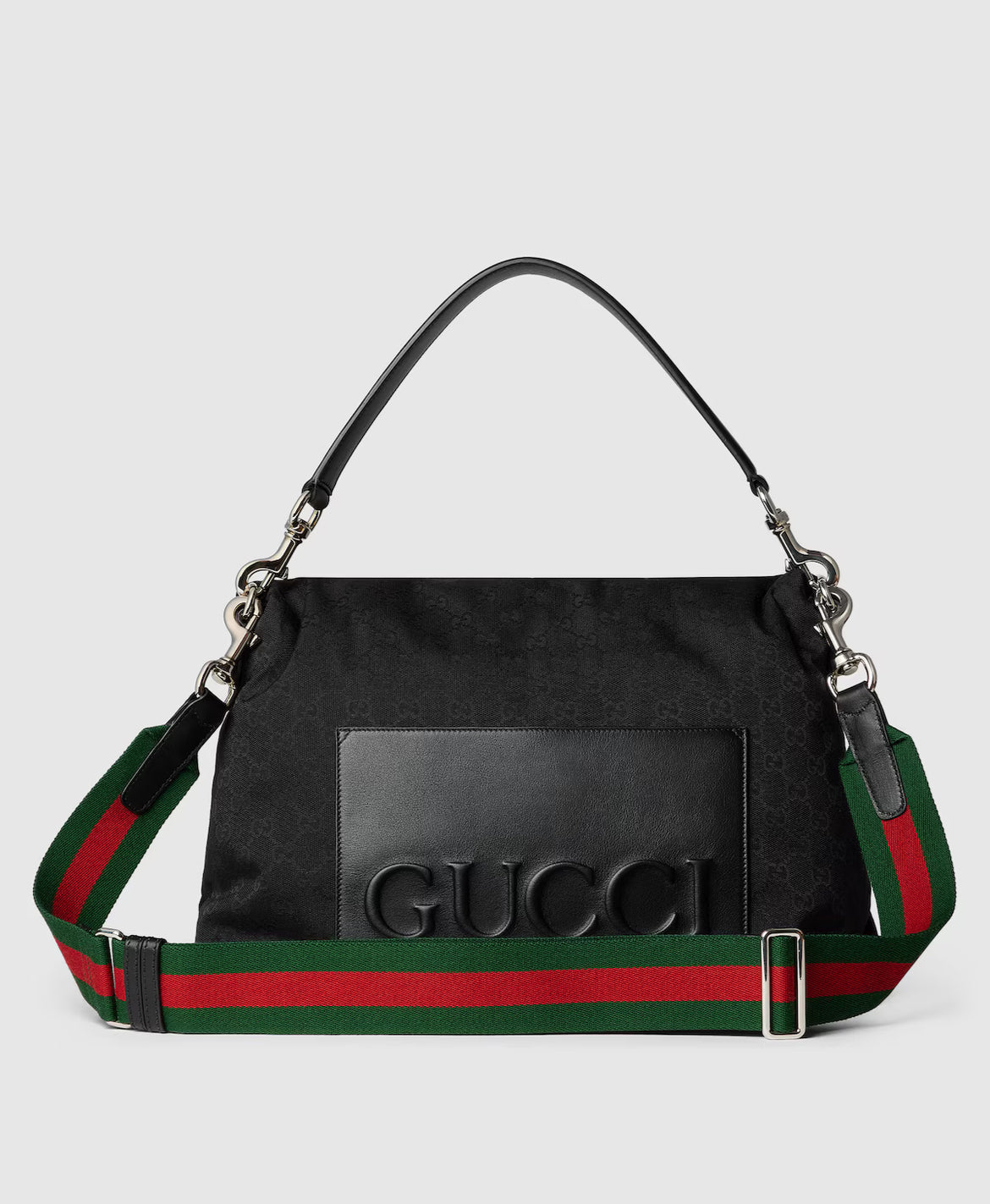 Sac à bandoulière en toile GG grand format - #1