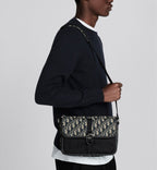 Sac bandoulière Dior 8 Noir et Beige