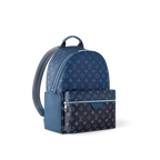 Sac à dos Discovery PM Toile Monogram Bleu et noir