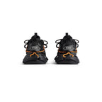 Balanciaga Track Avec Laces Noire Et Orange