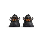 Balanciaga Track Avec Laces Noire Et Orange