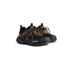 Balanciaga Track Avec Laces Noire Et Orange