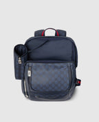 Sac à dos avec détail bande Web moyen format