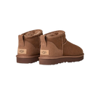 UGG Femme Botte Classic Ultra Mini Marron