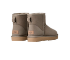 Femme Botte Classic Mini II Gris Galet
