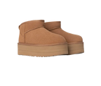 UGG Botte Classic Ultra Mini à plateforme  Marron