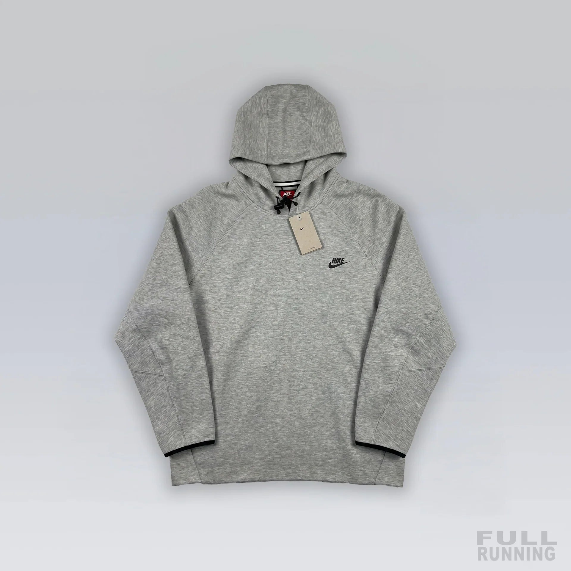 Pull Tech Fleece avec Capuche Gris