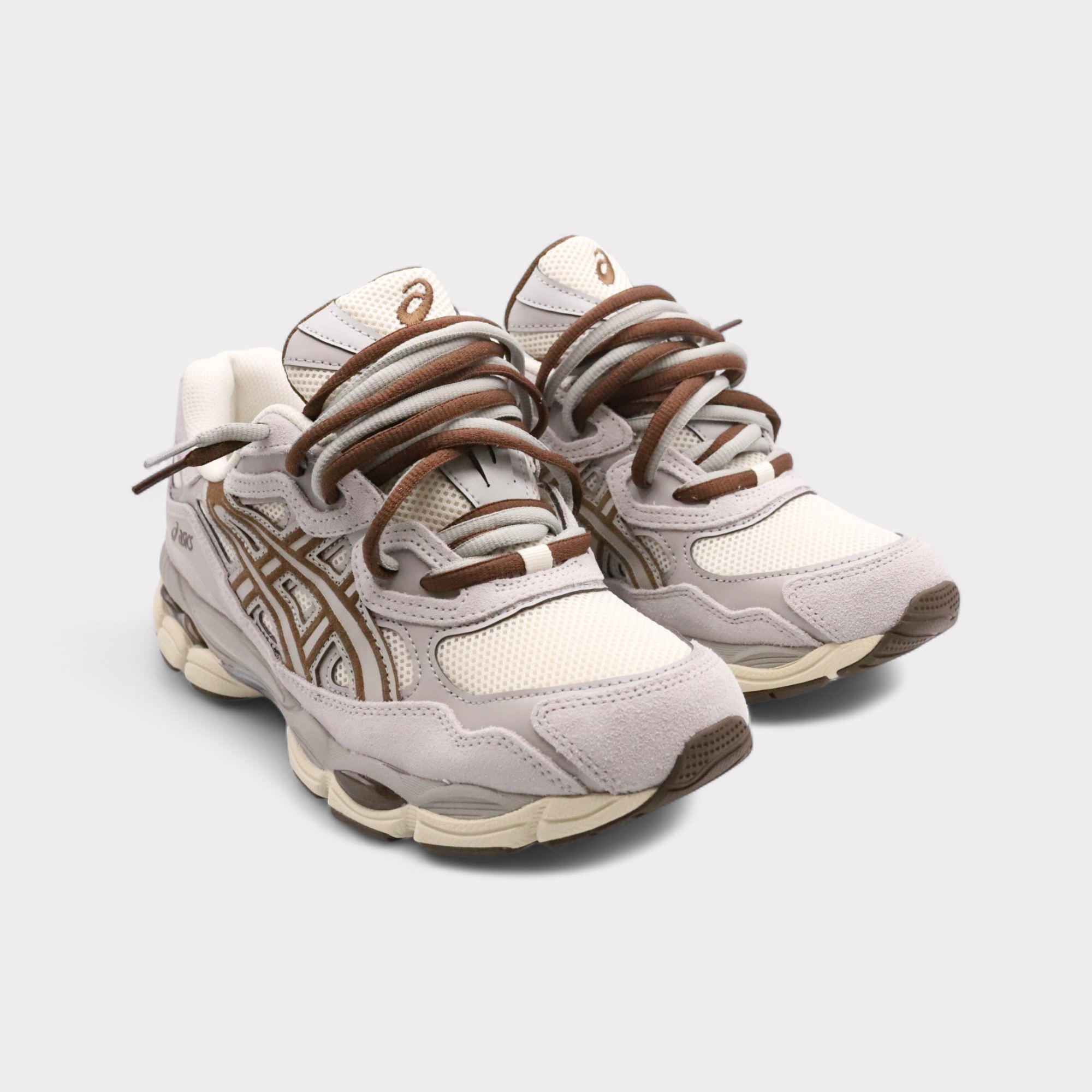GEL-NYC Cream Cement Grey - Double Laces