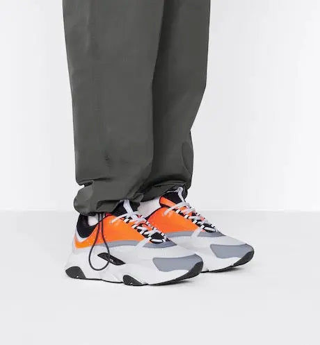 Dior B22 Orange & Blanc