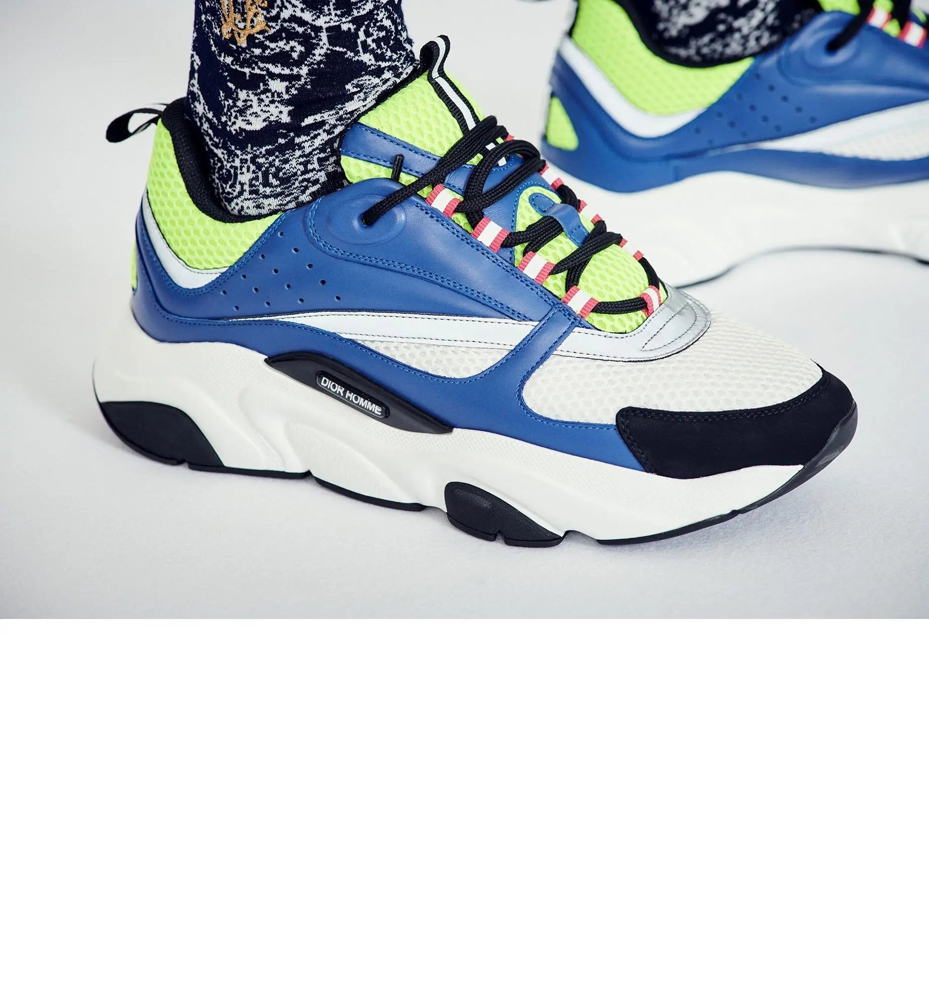Dior B22 Vert Fluo & Bleu