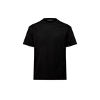 Tee-shirt à motif Damier et signature