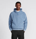 Sweatshirt à capuche CD Oblique, coupe relax