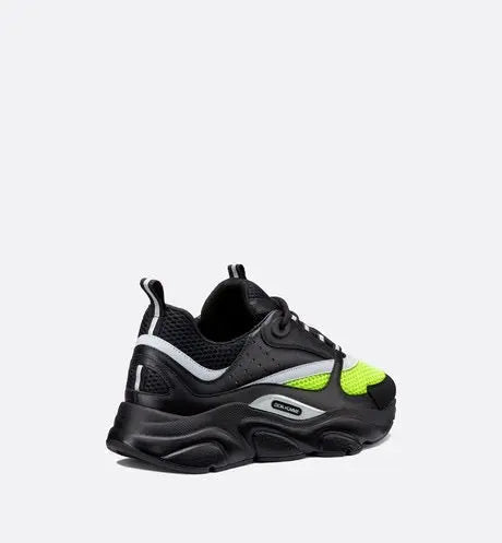 Dior B22 Noir & Jaune Fluo