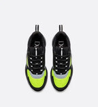 Dior B22 Noir & Jaune Fluo