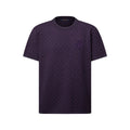 Tee-shirt en maille jacquard Damier
