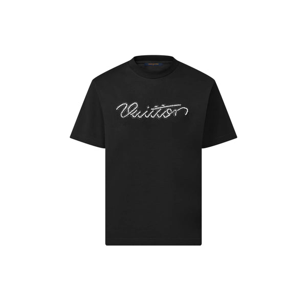 Tee-shirt à manches courtes avec signature