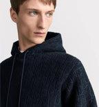 Sweatshirt à capuche CD Oblique, coupe relax