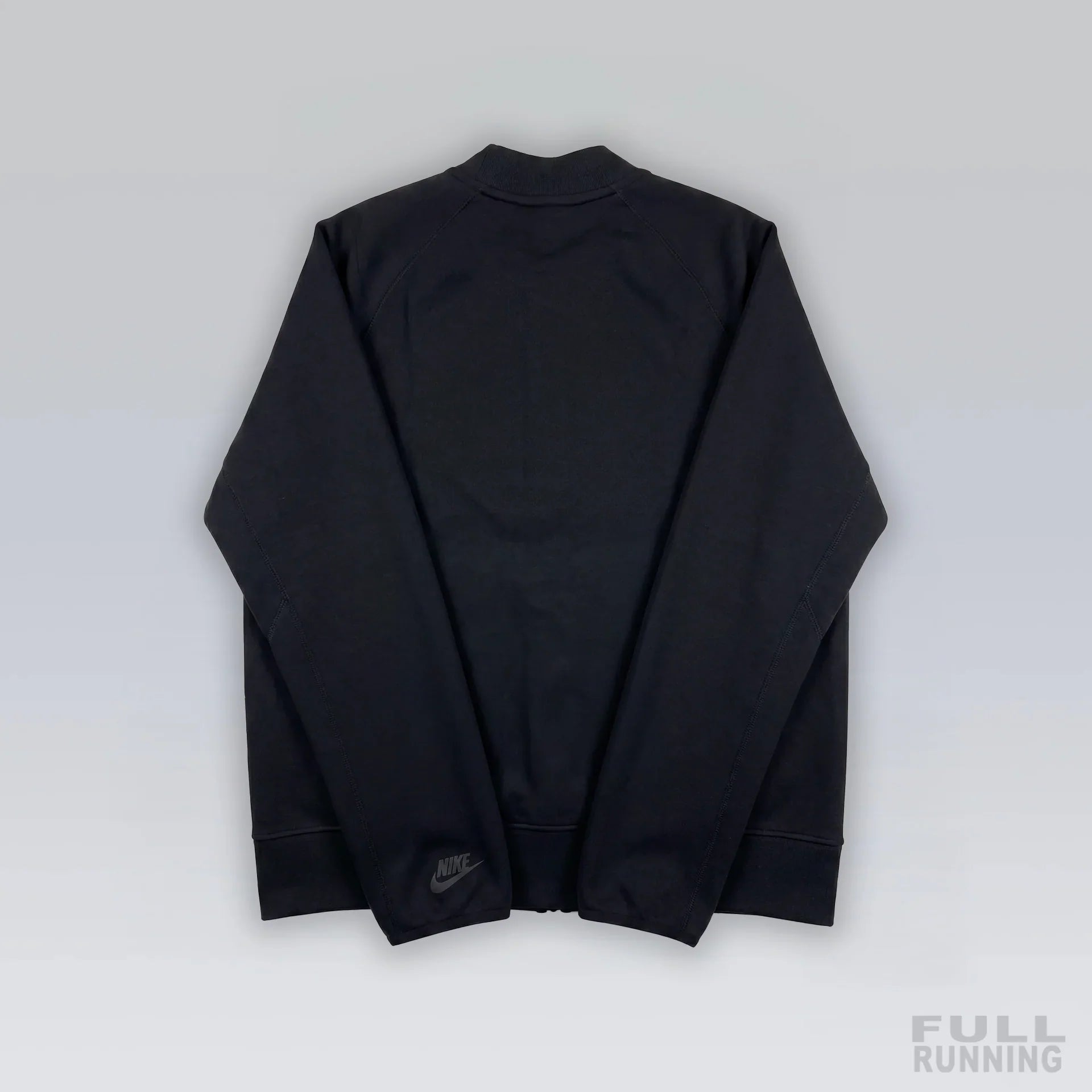 Sweat Zippé Tech Fleece "Aviateur" Noir