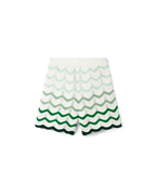 Wavy Gradient Crochet Shorts - Casablanca (2)
