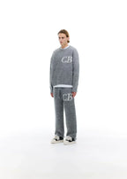 Pull CB Logo Knit Gris