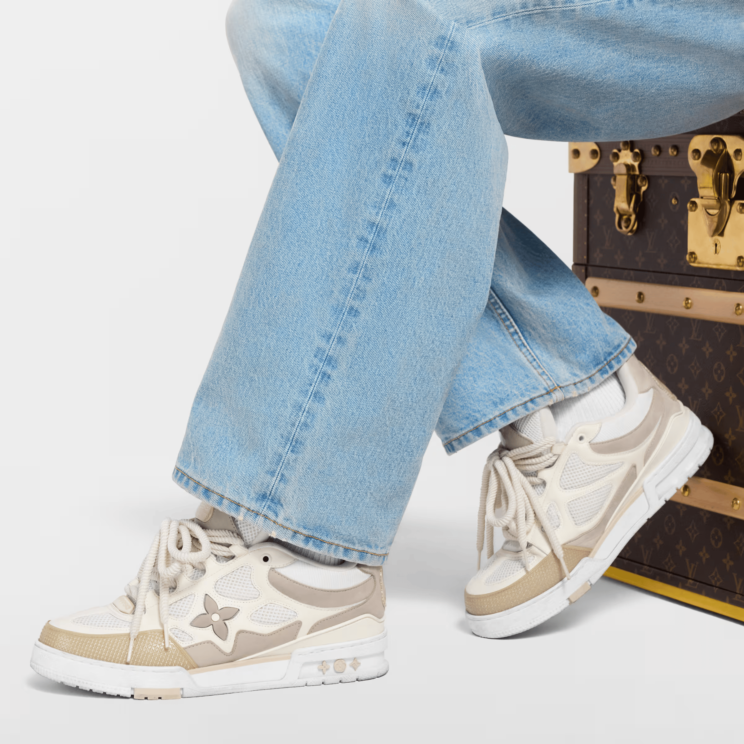 LV Skate Beige