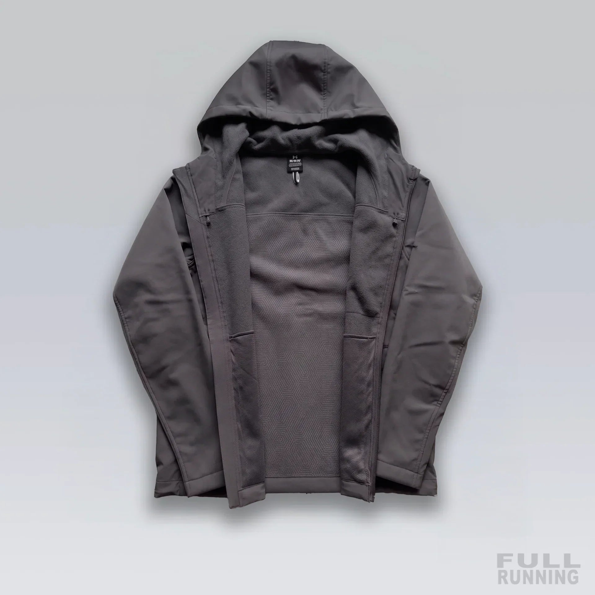 Veste Coldgear Gris avec Capuche