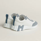 Hermès Bouncing Blanc & Bleu Galet