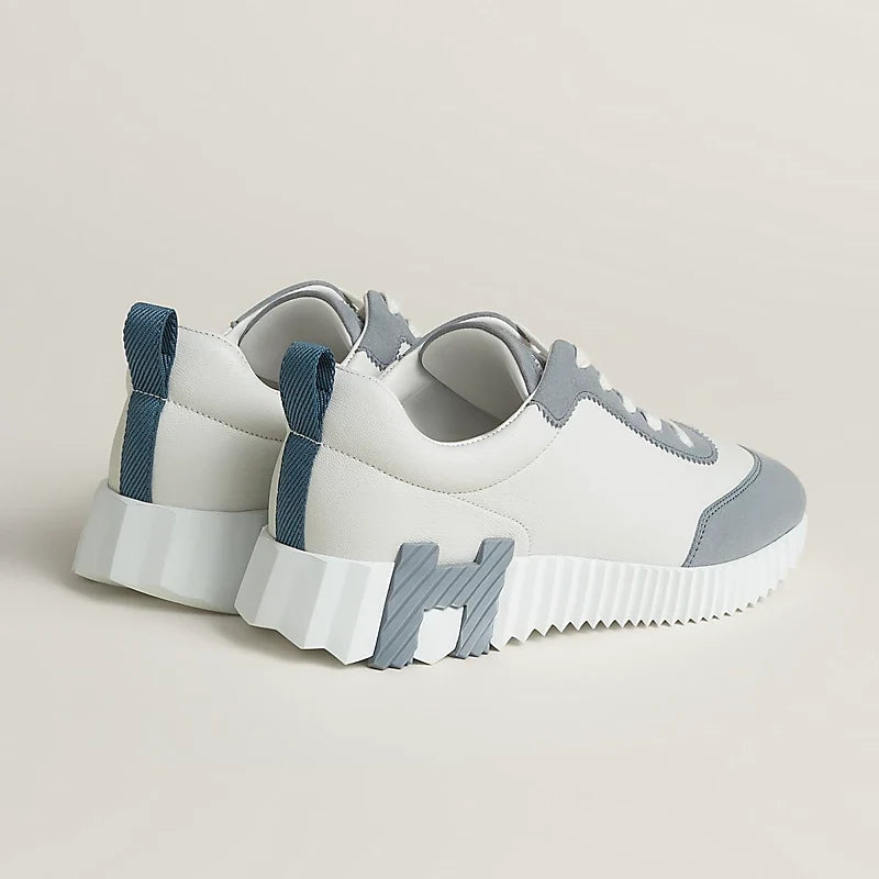 Hermès Bouncing Blanc & Bleu Galet