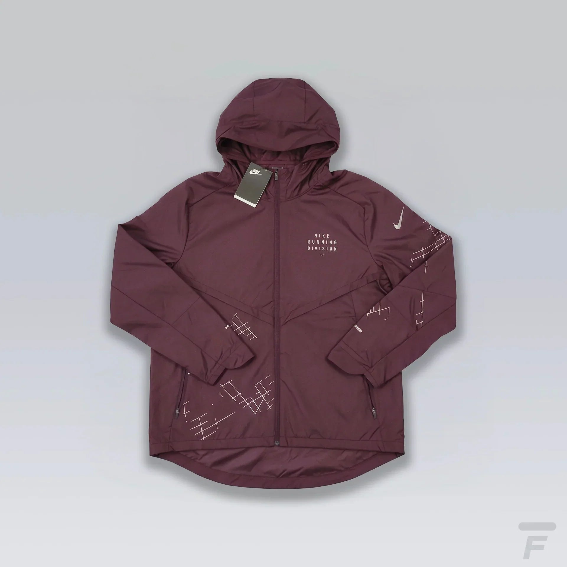 Veste De Running Division Rouge